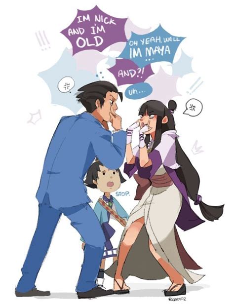 phoenix wright x maya